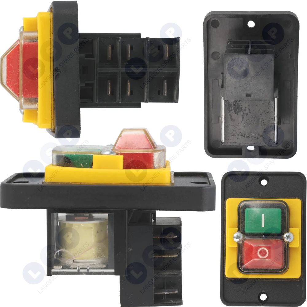 Magnetický spínač typ KJD12-14 230V 18A 6 PINU univerzálny
